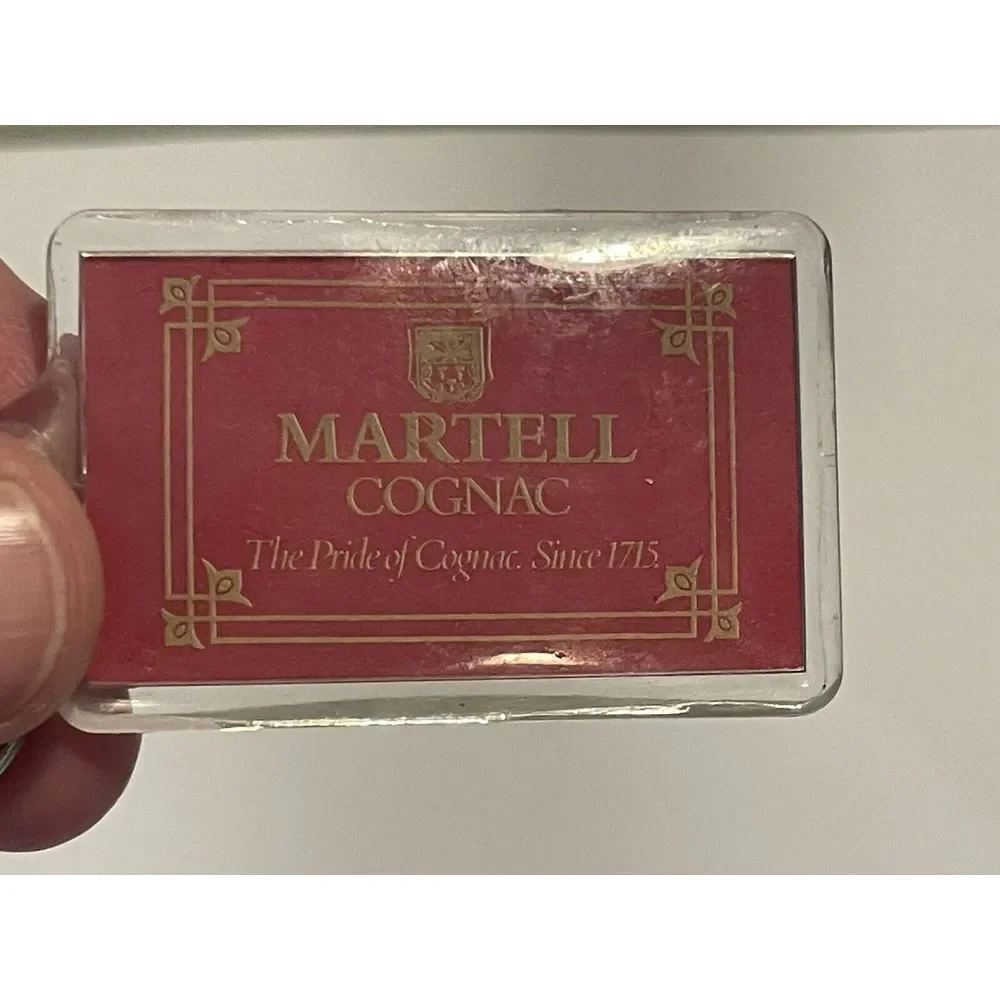 VINTAGE MARTELL‎ COGNAC SINCE 1715 KEYRING*RARE* Key Fob